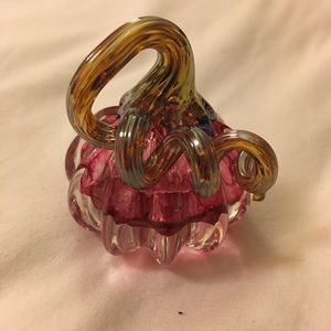 Glass pumpkin